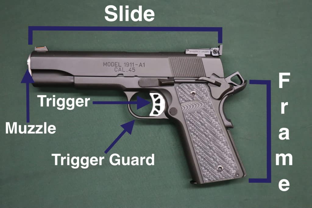 new shooter semi automatic handgun diagram