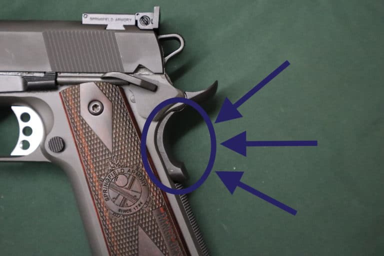 springfield 1911 grip safety