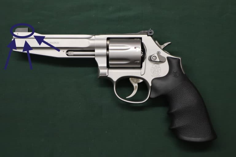 smith and wesson revolver front sight