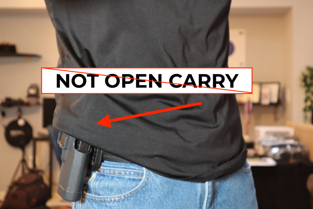 What is "Open Carry" and Should You? » Cobalt Firearm Instruction