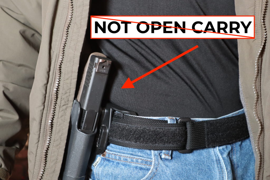 What is "Open Carry" and Should » Cobalt Firearm Instruction